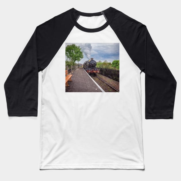 Approaching the Platform Baseball T-Shirt by IanWL